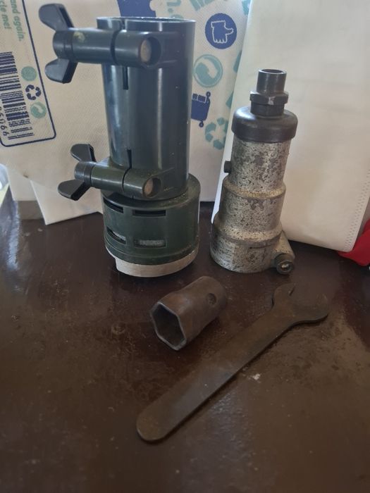 Wiertarka CELMA PRCr 10/6 BEO + przystawki (uszkodzona)