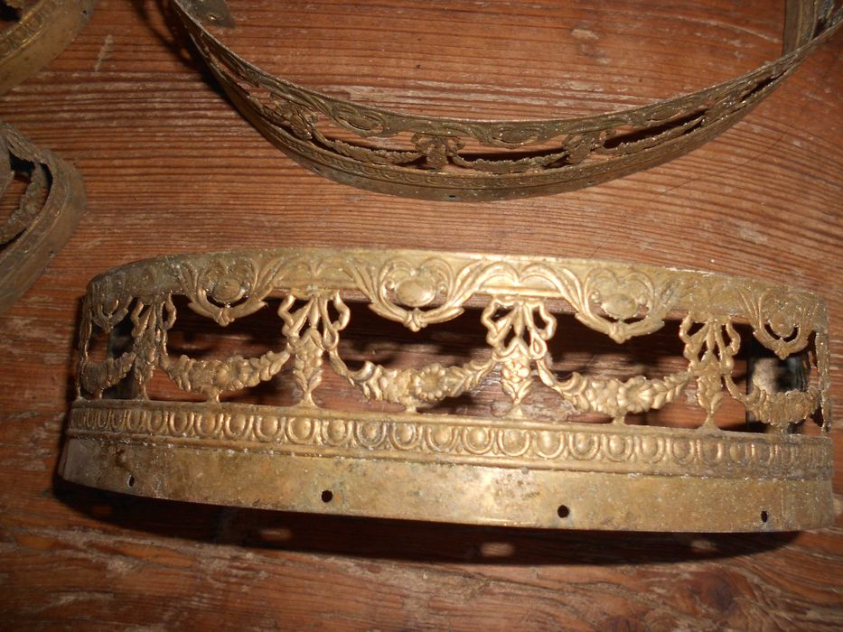 Chapas antigas latao trabalhado decoraçao restauro retro