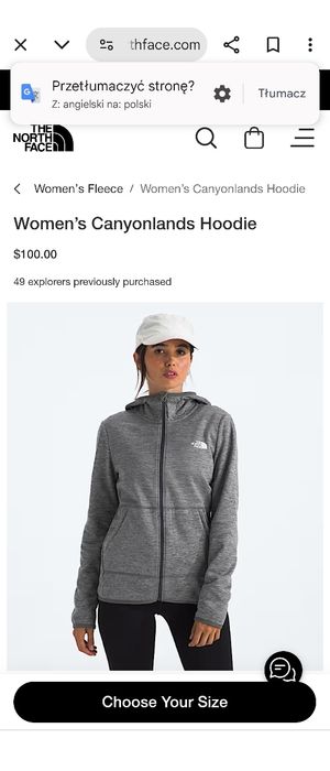 The North Face Canyonlands nowy model