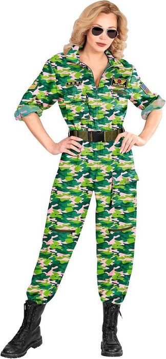 Kostium Pilotki Kombinezon Przebranie Pilota Myśliwca L Mundur