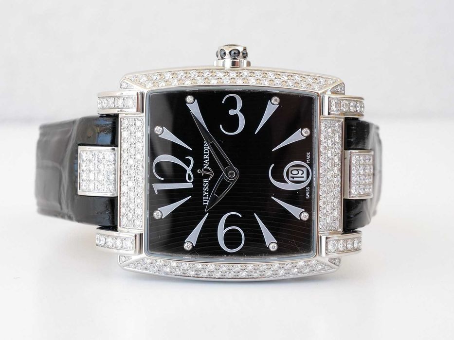 Ulysse Nardin Caprice Full Diamonds Black Dial
