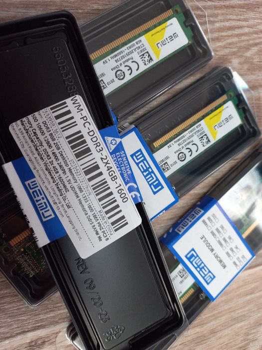 Оперативна память ddr3 16 gb частота 1600 Нова