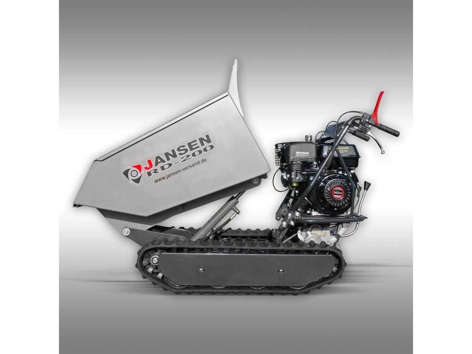 Думпер гусеничний, міні самоскид Jansen RD-200
 мини самосвал