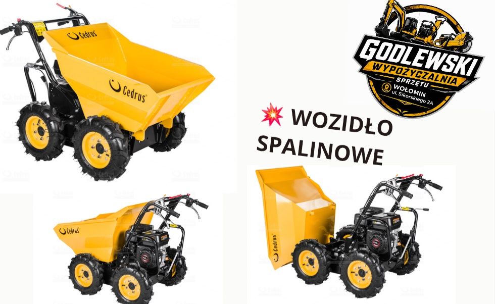 Wypożyczalnia! Łuparka Pozioma 8t Cedrus Wynajem!