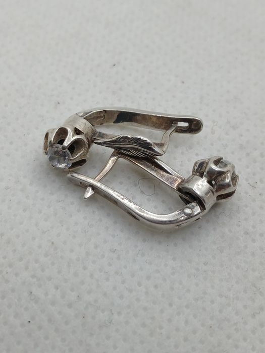 Серьги серебро СССР