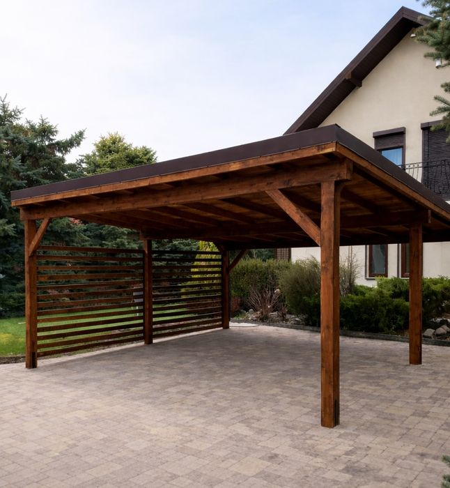 Wiata samochodowa, Carpot 650 x 600