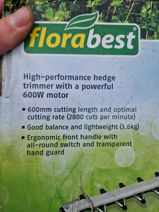 Nożyce do żywopłotu florabest