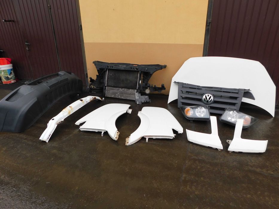 VW Crafter przód kompletny maska chłodnice zderzak lampy błotniki OEM