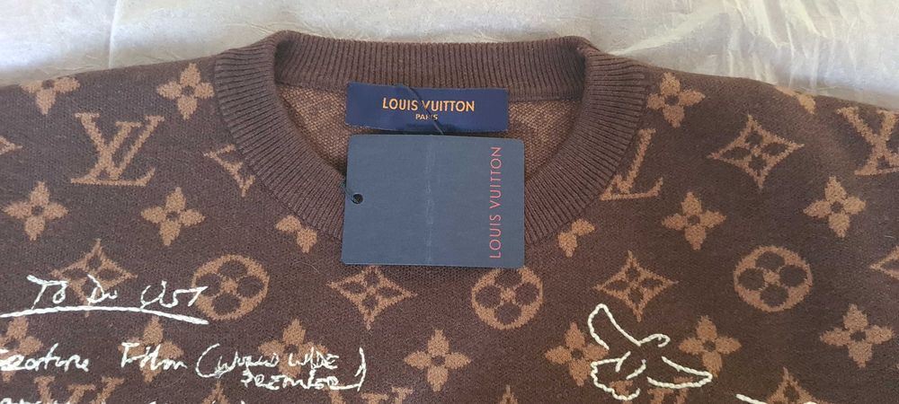 Кофта свитер Louis Vuitton оригинал