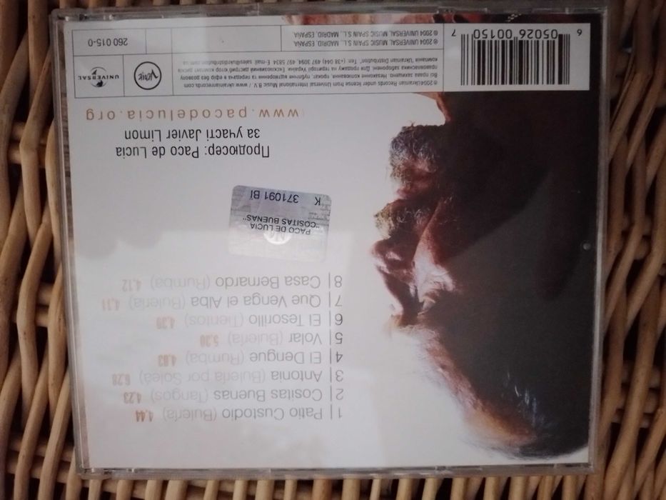 Paco De Lucia. Cositas Buenas Cd