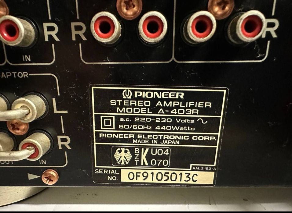 Stereo Wzmacniacz Pioneer A 403 , 2*95 Wat!