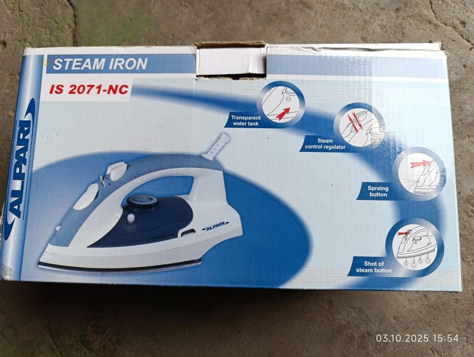 Праска, утюг Alpari Steam Iron IS-2071 NC
