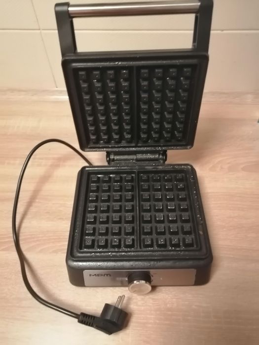 Вафельница MPM 1600W для бельгийских вафель | Регулировка температуры