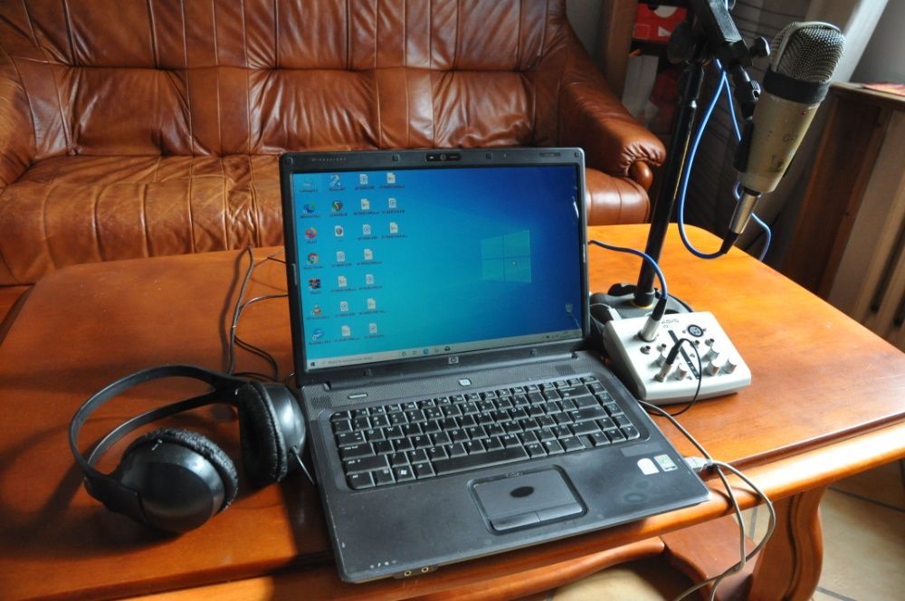 Mobilne Studio-Mikrofon Behringer,Alesis,Laptop,Słuchawki,kable!