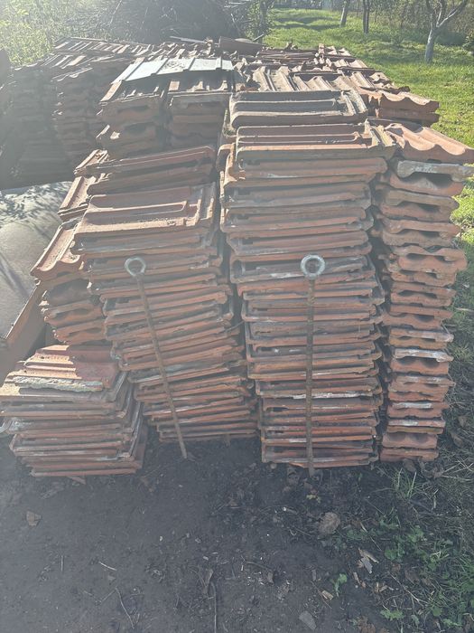 Черепиця керамічна старовинна польська PLASLOWSKA