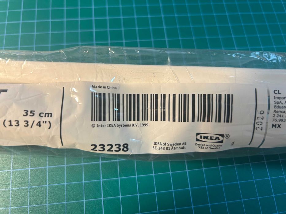 Prowadnica IKEA do systemu PAX 35 cm