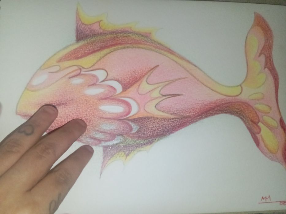 Álbum de desenhos da Manuela