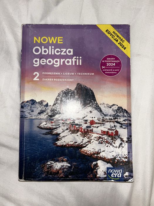 Książka od geografii