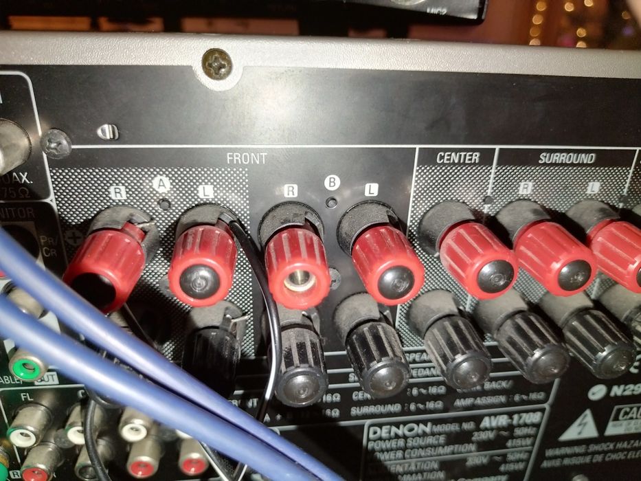 DENON AVR-1708 kino domowe wzmacniacz