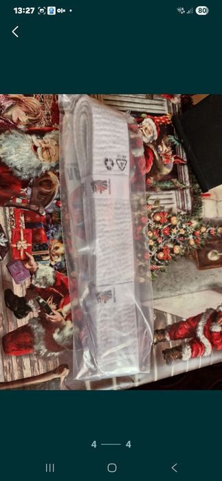 Pas biały judo  nowy