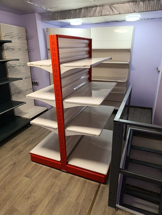 Стелажі торгівельні металеві для магазину