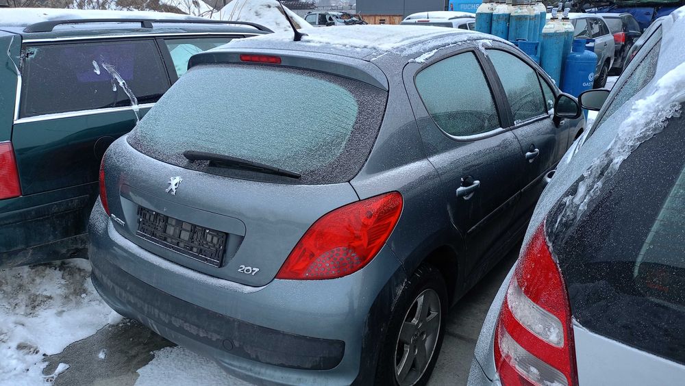 Peugeot 207 Zderzak Maska Błotnik Drzwi Lusterko Klapa Części