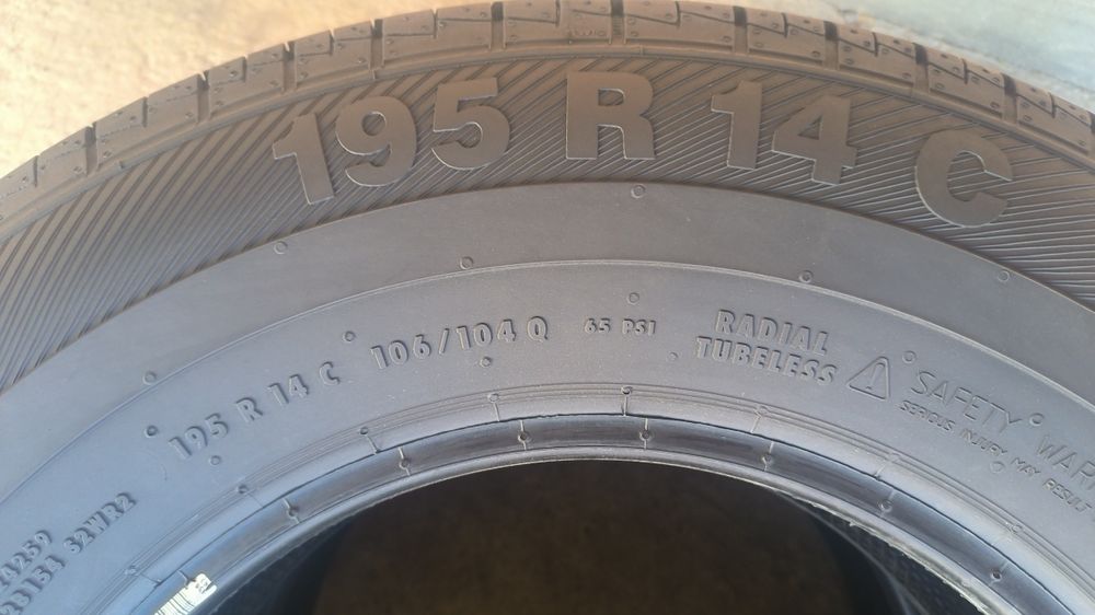Резина 195.R14C.Ціна вказана за 1 шт.