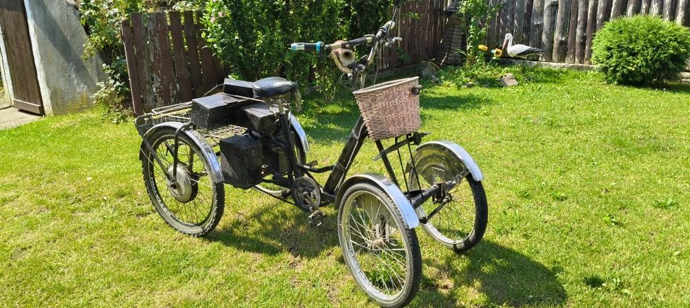 Електровелосипед 500W / 48V 15Ah (із кошиками та педальним приводом)