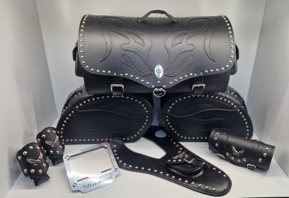 Honda shadow sakwy kufer krawat rolka ramka