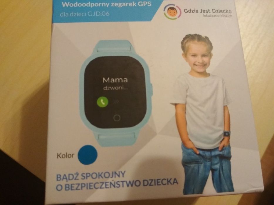Wodoodporny Smartwatch GPS dla dzieci GJD.06