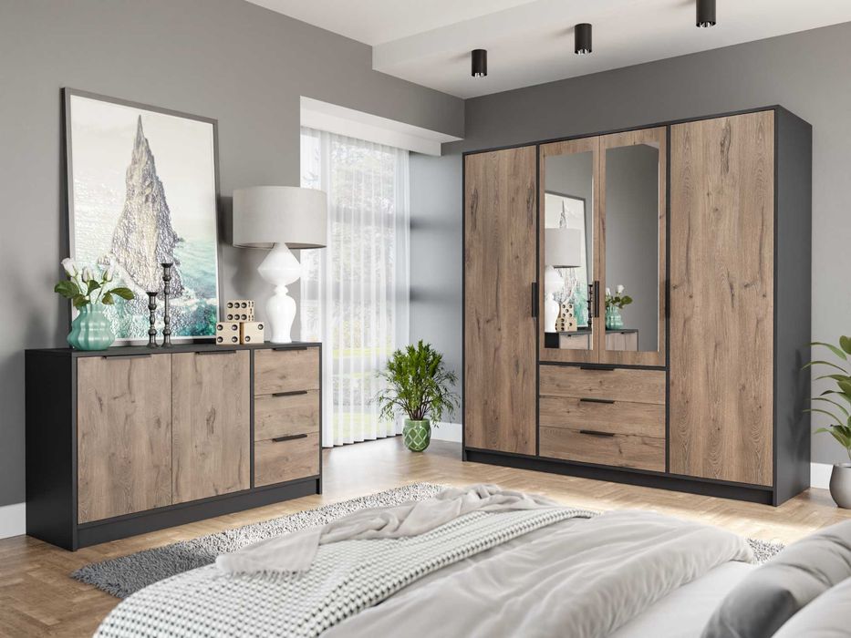 Szafka/Komoda Lati 138x81x41 (4-kolory) Darmowa dostawa