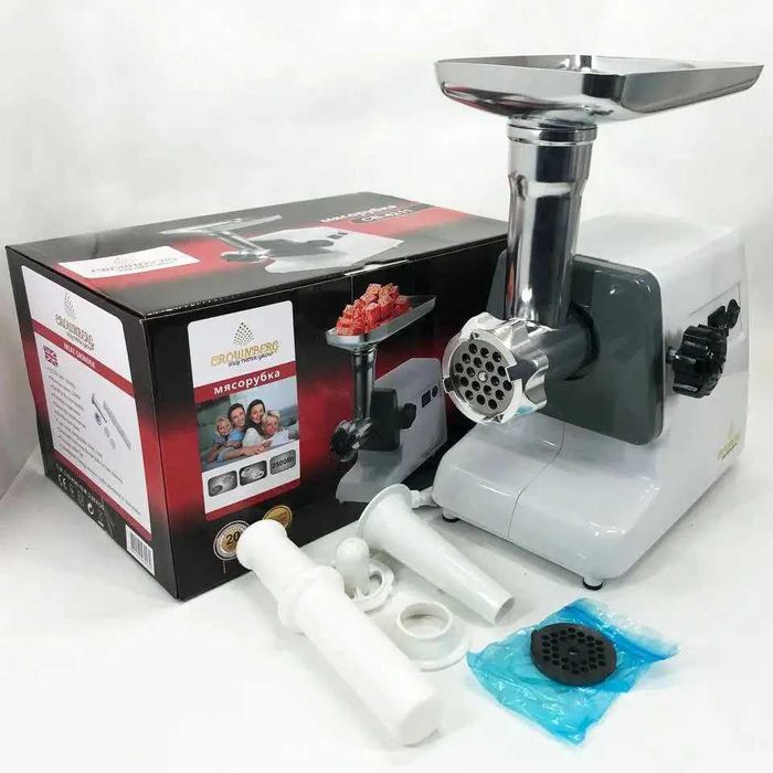 Мясорубка Crownberg CB 4211 электромясорубка измельчитель 2500 Вт