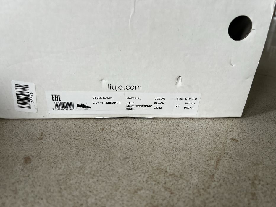 Sneakersy Liu Jo czarne 37