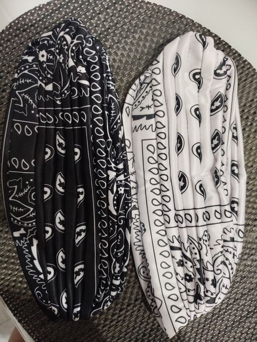 Conjunto 2 turbantes + fita novo