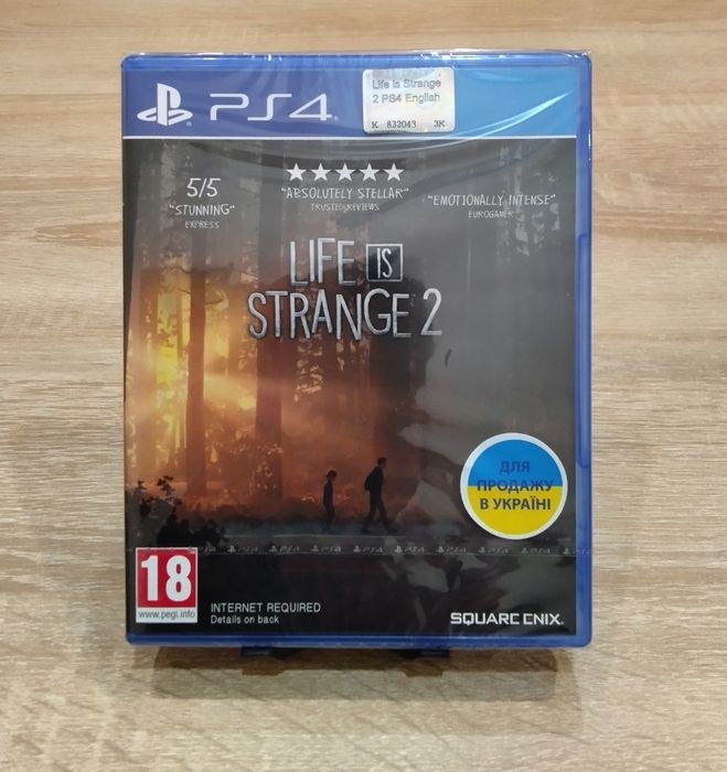 Игра Life is Strange 2 PS4 рус субтитры.
