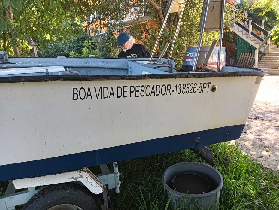 Sport fishing boat and pleasure craft 5m