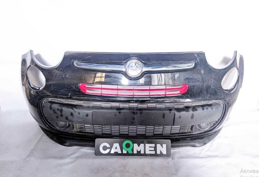 Бампер передній FIAT 500L (2012-2017) решітка,решотка,туманка,накладка