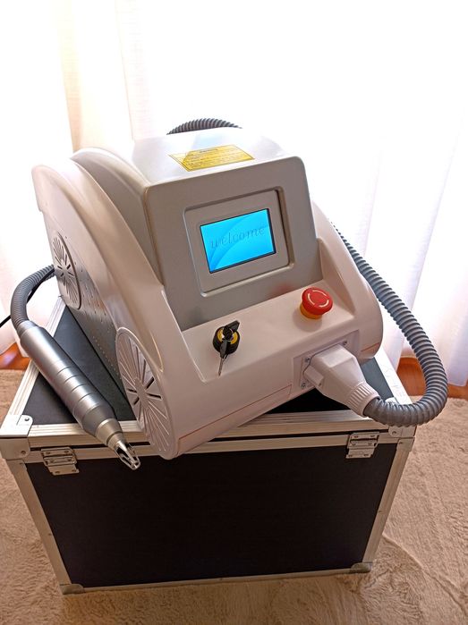 Máquina remoção tatuagens como nova