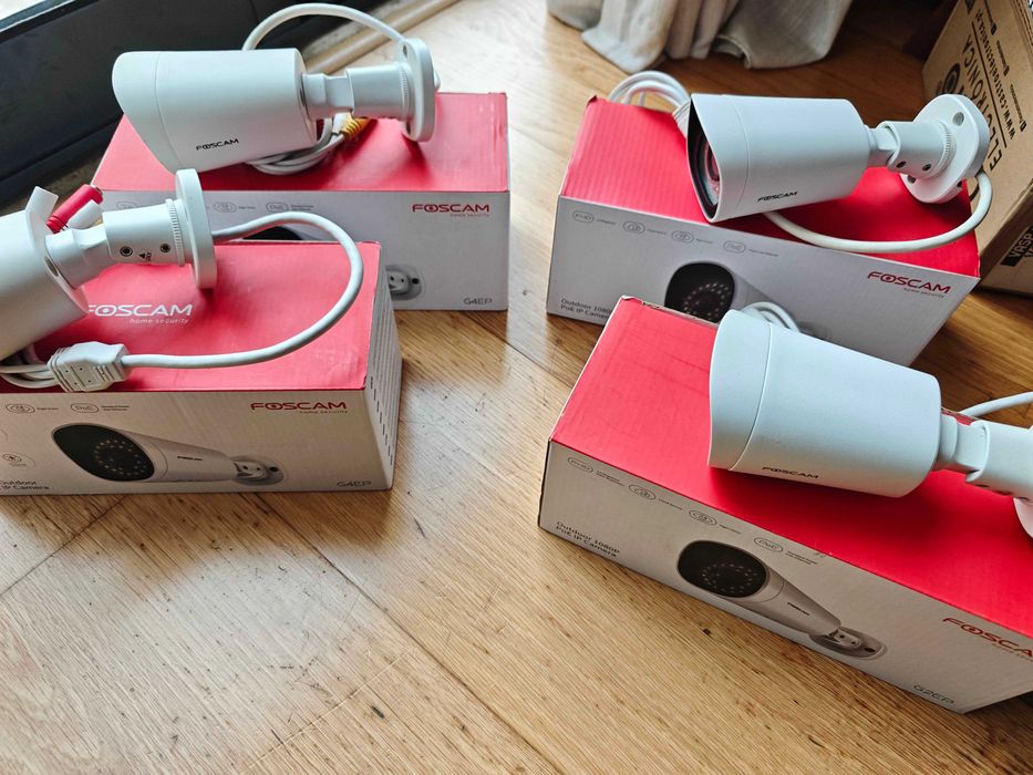 Câmeras POE IP Foscam G2EP e G4EP