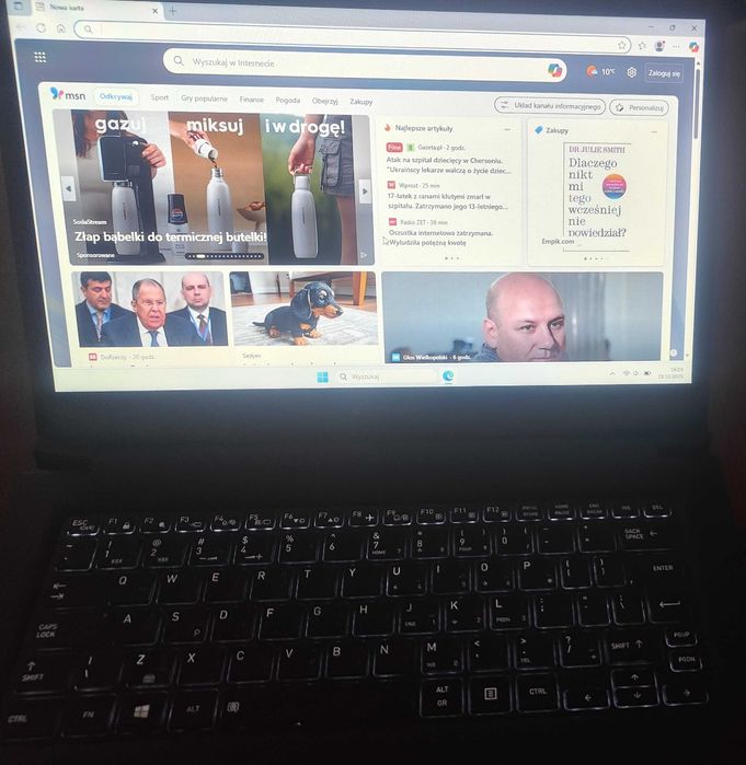 biznesowy laptop Tecra 14 cali