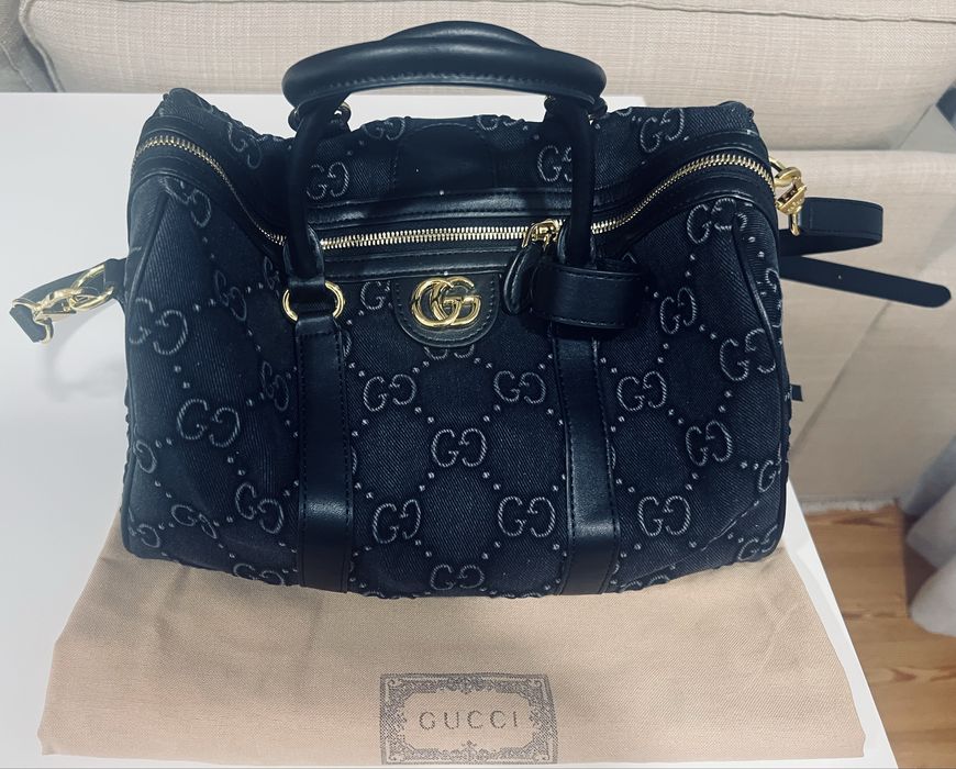 Gucci boston habdbag preta