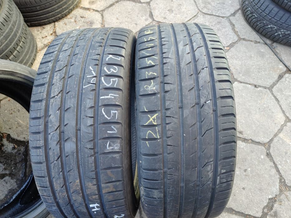 opony lato 235x45x19 KUMHO 2szt 400zł 2020r