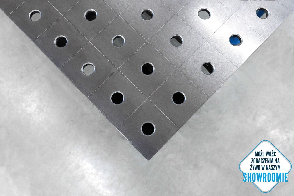 Stół Spawalniczy GPPH PLUS 2000x1000 fi28 mm 100x100 mm