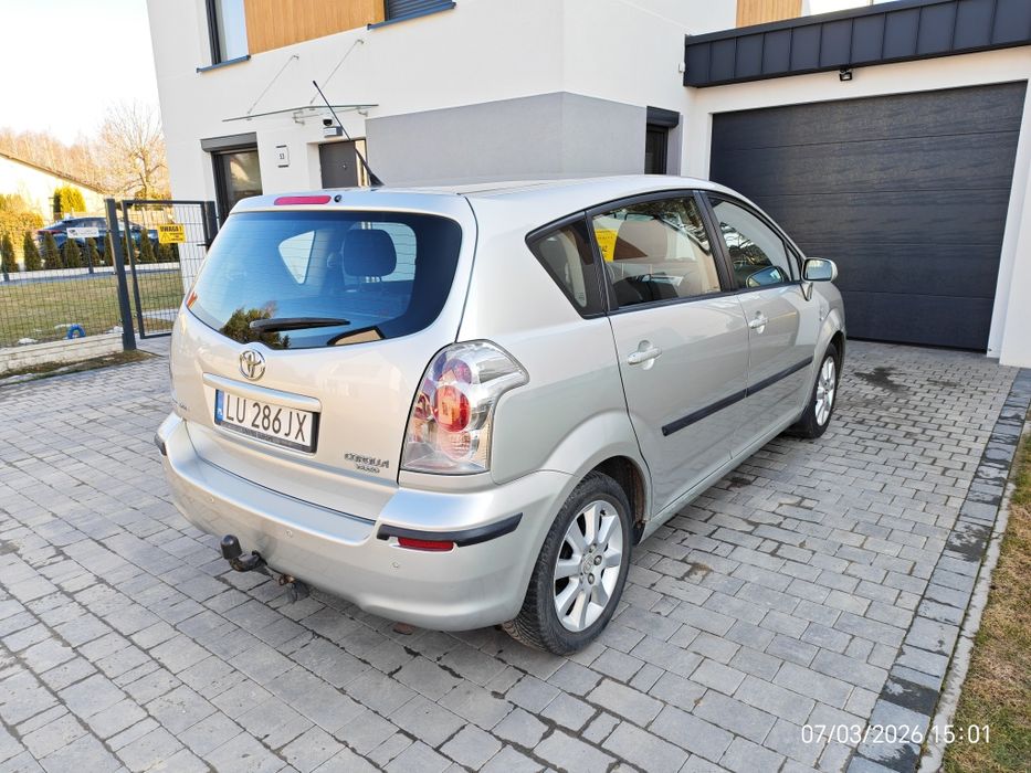 Toyota Corolla Verso 1.8 VVT-i LPG oryginalny lekier! 2005