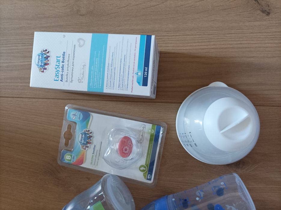 Nowe butelki i smoczki