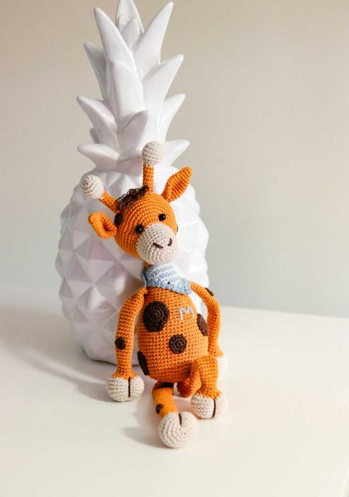 Girafa amigurumi