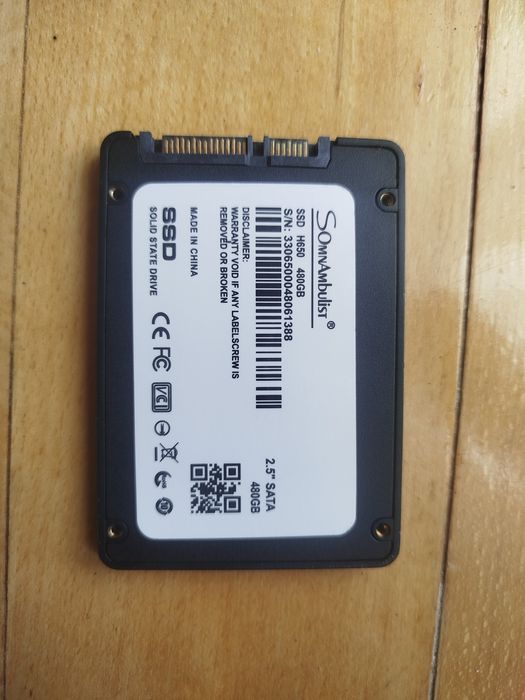 SSD SomnAmbulist на 480 гб