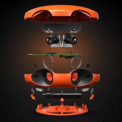 Câmera Desportiva Wi-Fi com Inteligência Artificial Ballr AI Sports Camera (4K HDR)