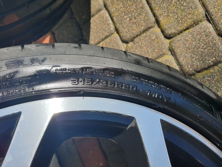 BMW X5 E70 / X6 E71  Orginalne Felgi 20 STYLING 337 + DUNLOP SPORT MAXX 315/35 R20  275/40 R20