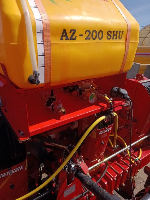 Grimme GL410 + Brona wirowa